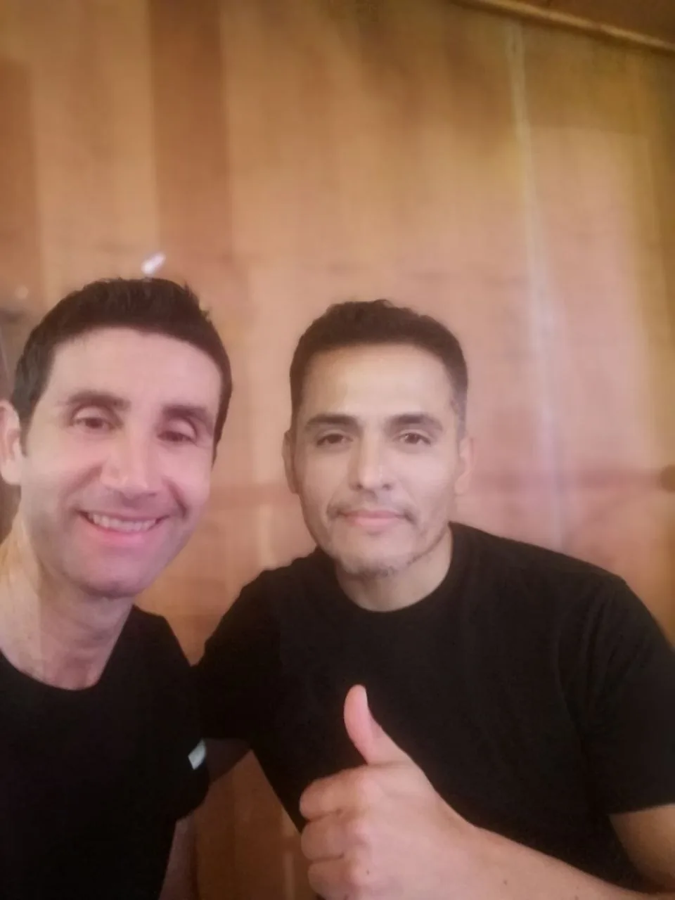Domingo Cesar durante un incontro professionale dedicato alla danza latina